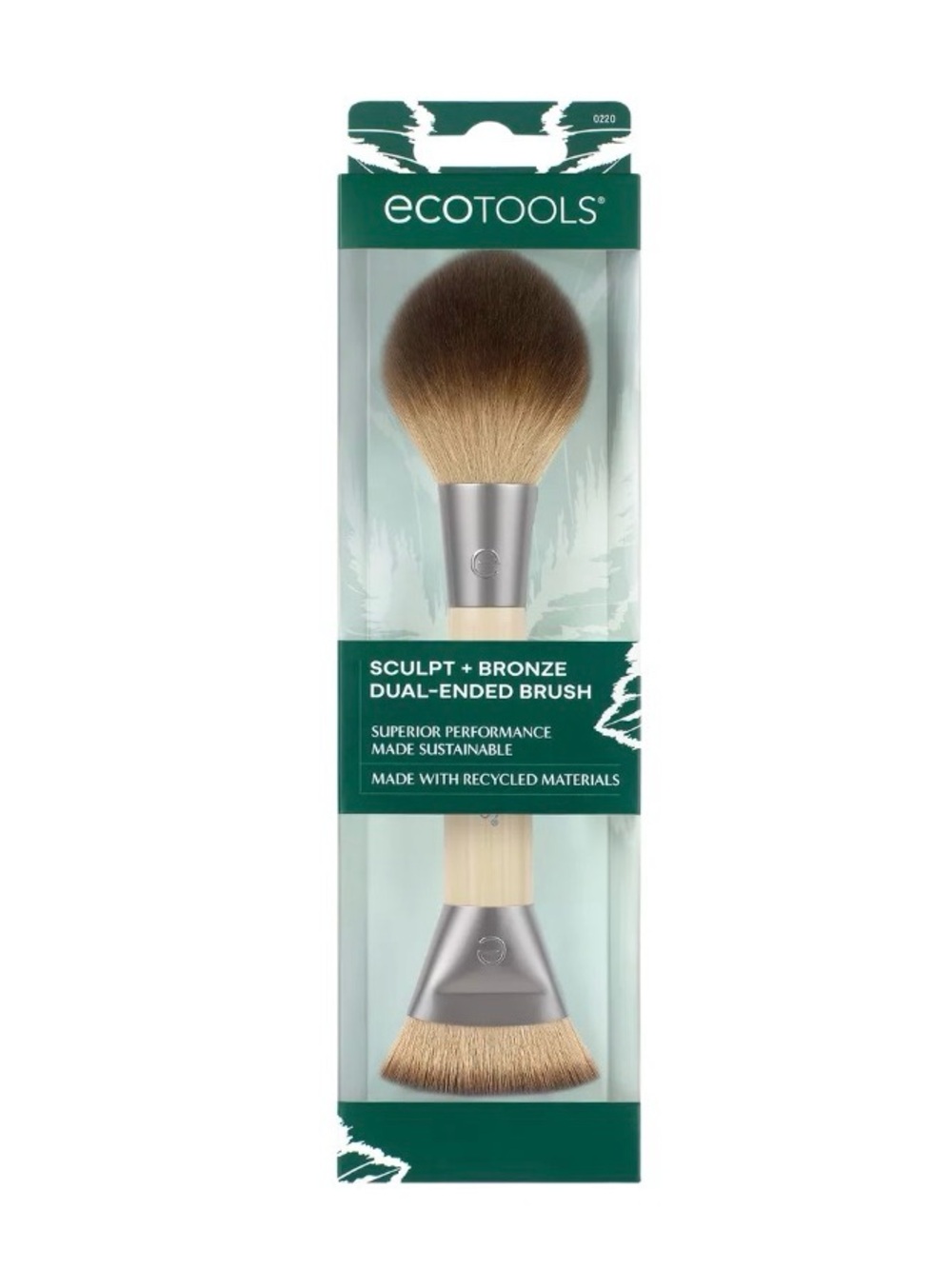 Eco Tools Sculpt & Bronze Dual Ended Brush VEGAN